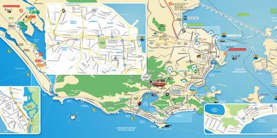 Kaart voor Rio de Janeiro