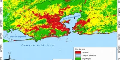 Topografische kaart van Rio